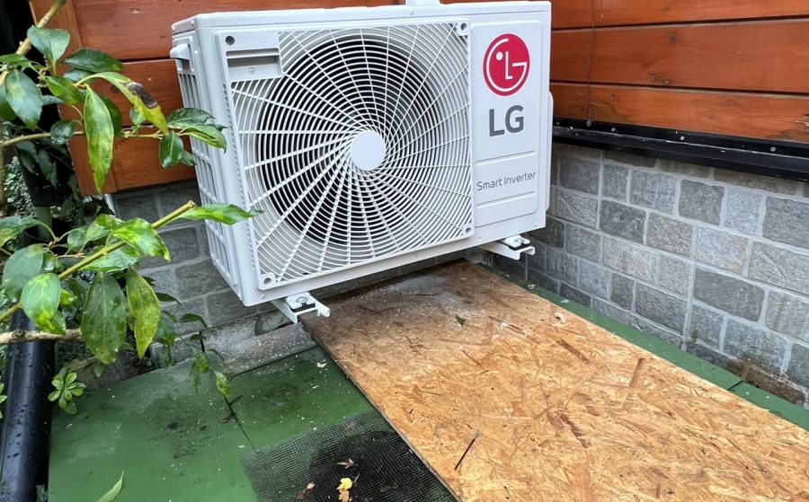 Vytápění klimatizací na chatě